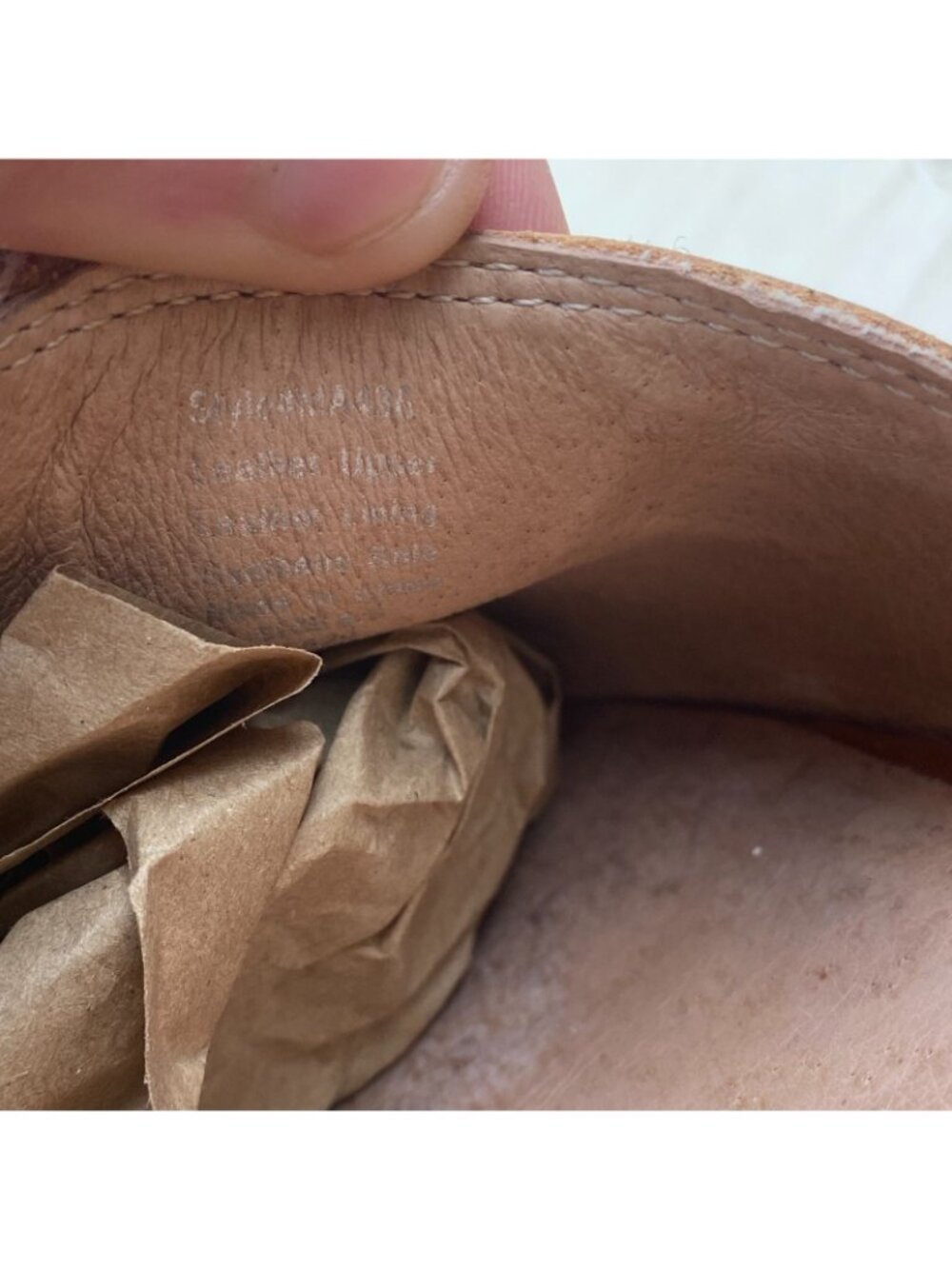 Madewell Shoes Womens  Lucie D'orsay Leather Cognac Size 8.5 - Picture 8 of 12